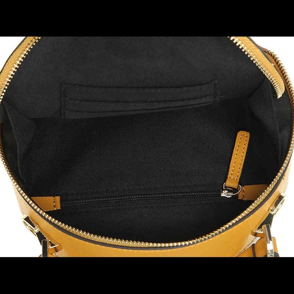 Vince Camuto Round Boho Chic Leather Crossbody Handbag - Picture 4 of 7